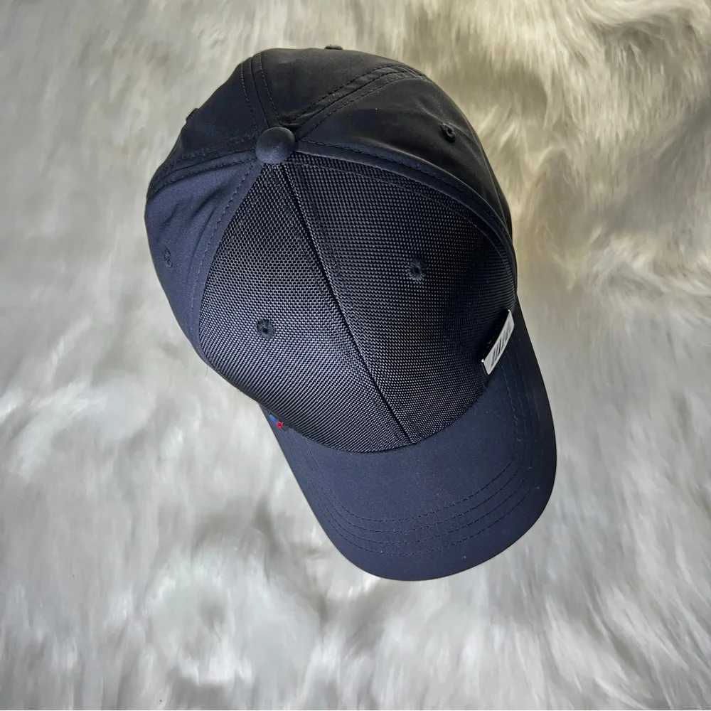BMW Limited Edition M Racing Metallic Black Silver Logo Ball Cap Flexfit Hat NEW - Picture 12 of 16